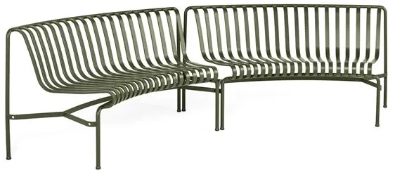 HAY Palissade Park Dining Bænk In/In Begynder Sæt 2 Stk. Oliven